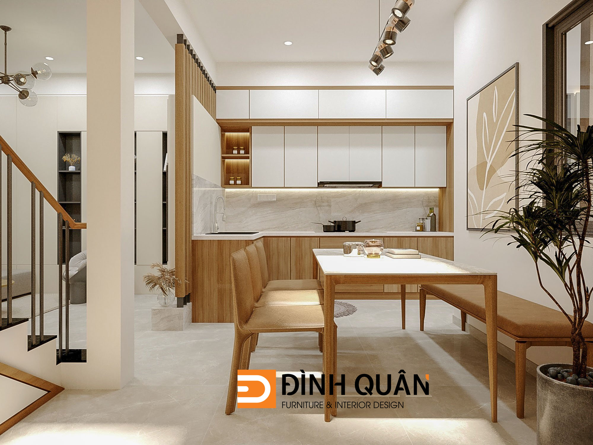 Những điểm cần lưu ý khi thiết kế Nội Thất Phòng Bếp